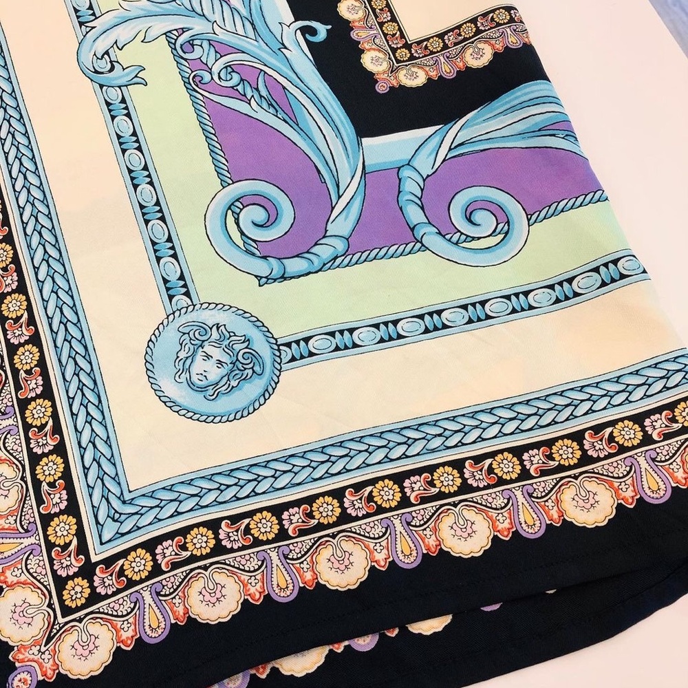 Versace silk shirt
